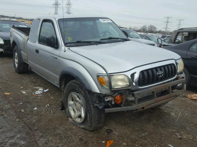 5TEWN72N21Z781540 - 2001 TOYOTA TACOMA XTR SILVER photo 1