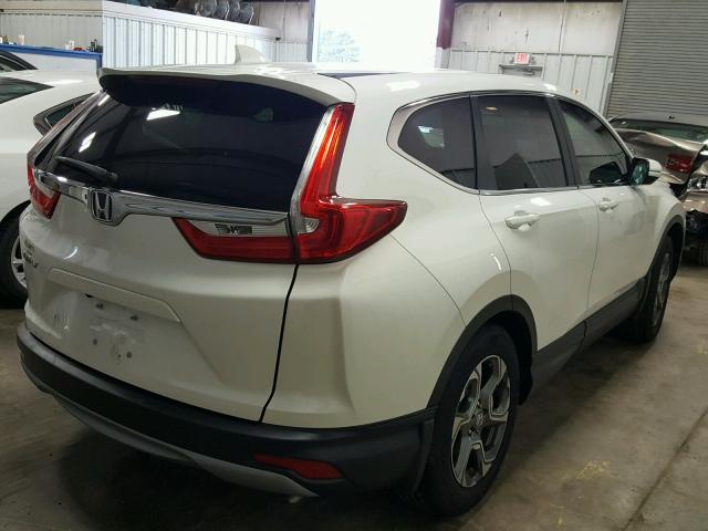 2HKRW1H88HH500069 - 2017 HONDA CR-V EXL WHITE photo 4