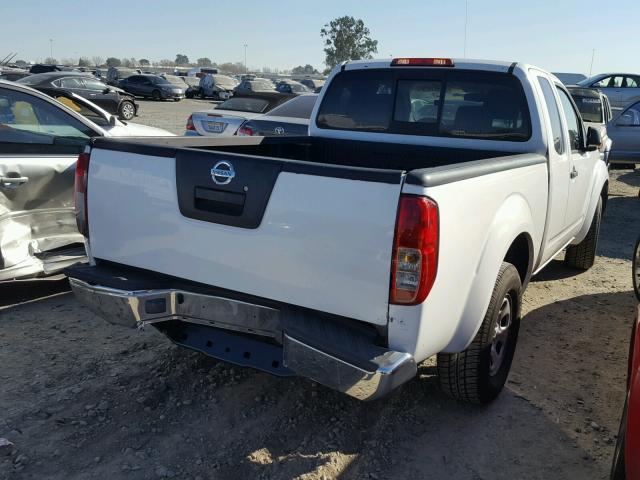 1N6BD06T65C433131 - 2005 NISSAN FRONTIER K WHITE photo 4