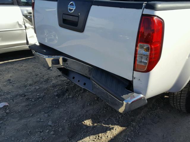 1N6BD06T65C433131 - 2005 NISSAN FRONTIER K WHITE photo 9