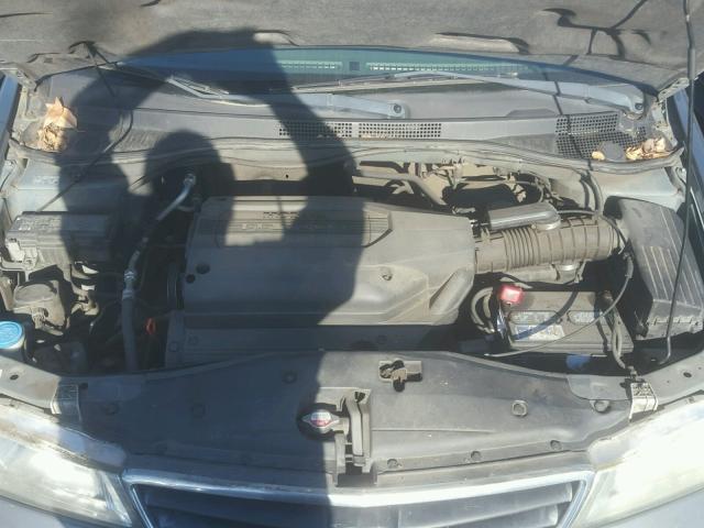 2HKRL18982H552729 - 2002 HONDA ODYSSEY EX GRAY photo 7