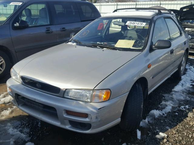 JF1GF435XXH806859 - 1999 SUBARU IMPREZA L SILVER photo 2