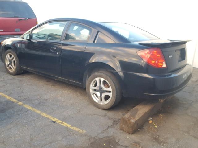 1G8AV12F43Z185242 - 2003 SATURN ION LEVEL BLACK photo 3