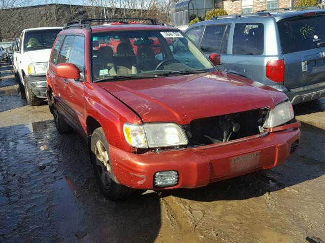 JF1SF65601H704070 - 2001 SUBARU FORESTER S WHITE photo 1