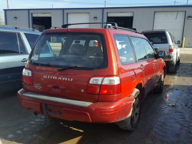 JF1SF65601H704070 - 2001 SUBARU FORESTER S WHITE photo 4