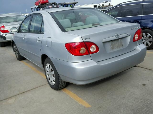 1NXBR32E56Z663098 - 2006 TOYOTA COROLLA CE SILVER photo 3