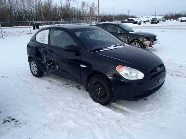 KMHCN3BC0AU157704 - 2010 HYUNDAI ACCENT SE BLACK photo 1