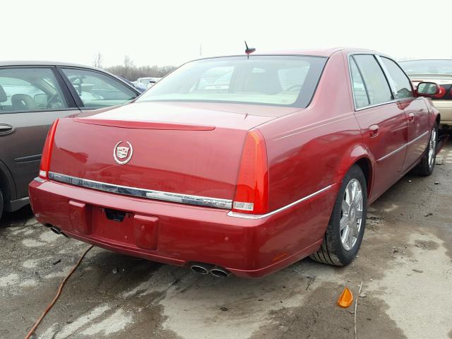 1G6KD57Y96U103721 - 2006 CADILLAC DTS RED photo 4