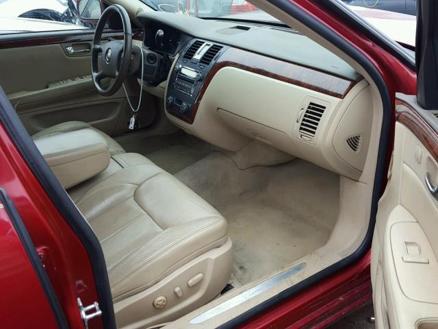 1G6KD57Y96U103721 - 2006 CADILLAC DTS RED photo 5