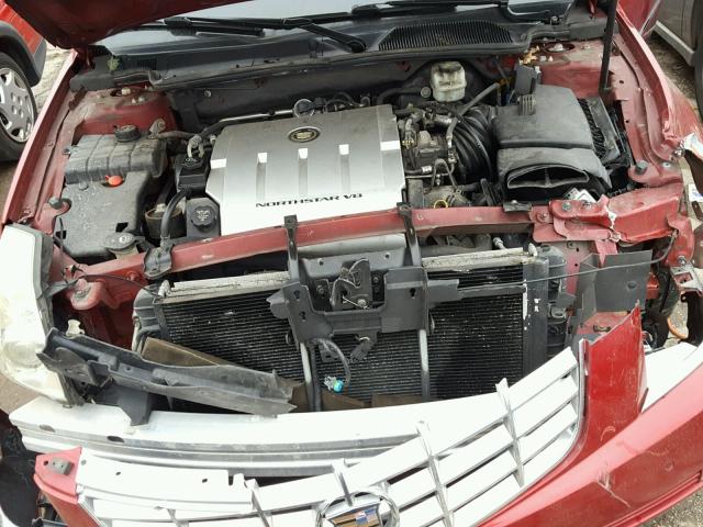 1G6KD57Y96U103721 - 2006 CADILLAC DTS RED photo 7