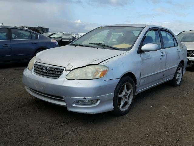 1NXBR32E46Z589740 - 2006 TOYOTA COROLLA CE SILVER photo 2