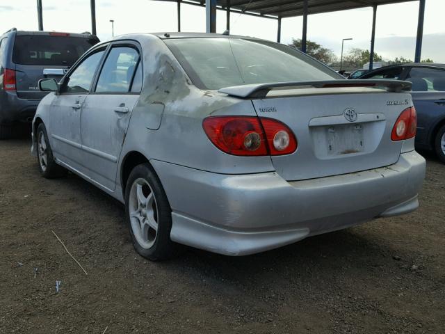 1NXBR32E46Z589740 - 2006 TOYOTA COROLLA CE SILVER photo 3