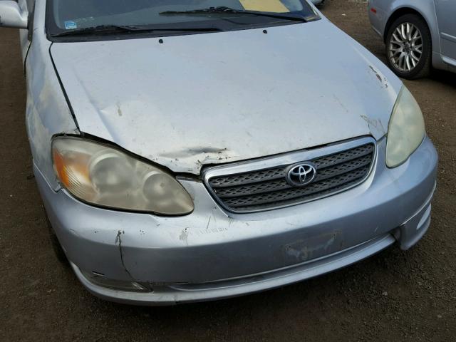 1NXBR32E46Z589740 - 2006 TOYOTA COROLLA CE SILVER photo 9