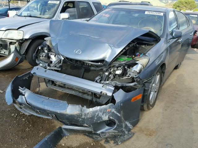 JTHBA30G165146826 - 2006 LEXUS ES 330 GRAY photo 2