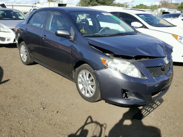 1NXBU4EE9AZ321310 - 2010 TOYOTA COROLLA BA CHARCOAL photo 1