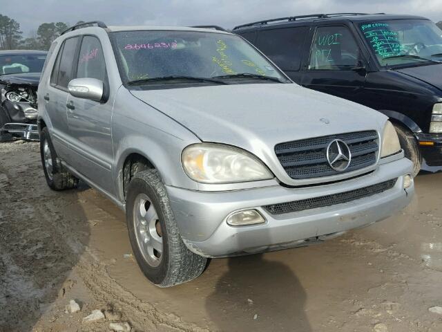 4JGAB54E92A320556 - 2002 MERCEDES-BENZ ML 320 SILVER photo 1