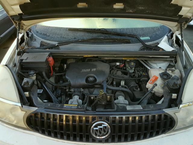 3G5DB03L56S512847 - 2006 BUICK RENDEZVOUS WHITE photo 7