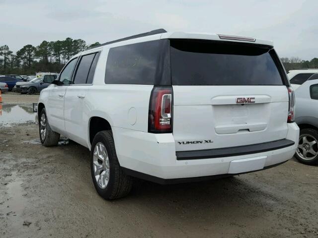 1GKS1GKC7FR744046 - 2015 GMC YUKON XL C WHITE photo 3