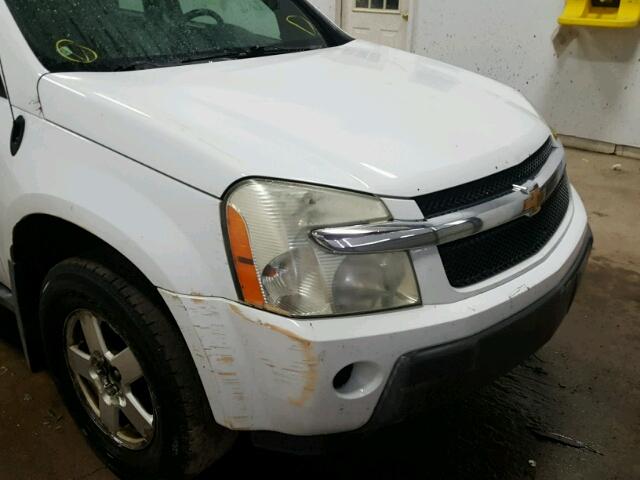 2CNDL23F466178963 - 2006 CHEVROLET EQUINOX LS WHITE photo 9