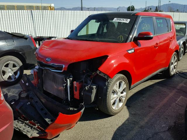 KNDJX3A51G7862821 - 2016 KIA SOUL ! RED photo 2