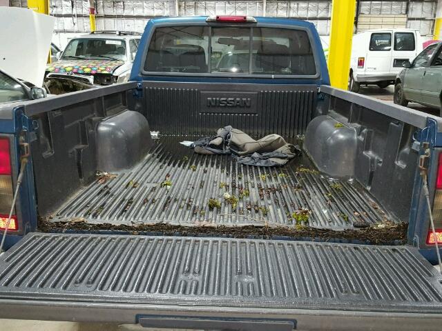 1N6ED26T64C449692 - 2004 NISSAN FRONTIER K BLUE photo 9