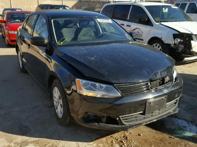 3VW2K7AJ8BM332381 - 2011 VOLKSWAGEN JETTA BASE BLACK photo 1