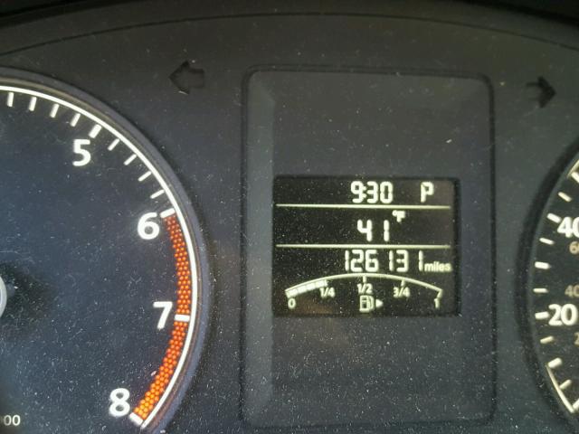 3VW2K7AJ8BM332381 - 2011 VOLKSWAGEN JETTA BASE 黑色 照片 8