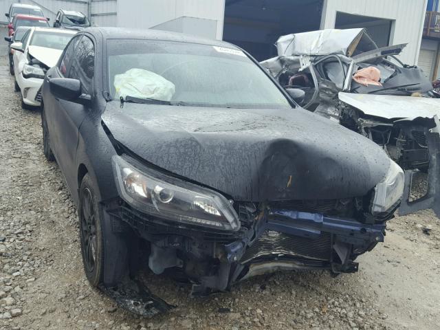 1HGCR2F35DA109779 - 2013 HONDA ACCORD LX BLACK photo 1