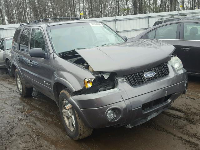 1FMCU96HX6KA56572 - 2006 FORD ESCAPE HEV GRAY photo 1