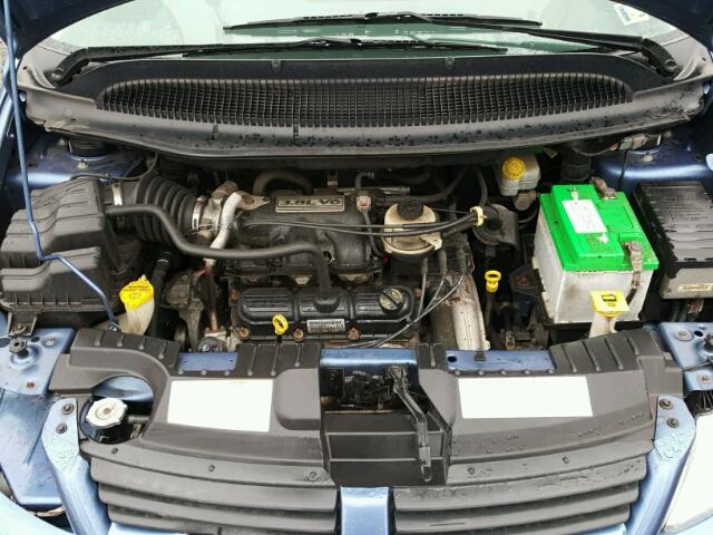 2D8GP44L17R208461 - 2007 DODGE GRAND CARA BLUE photo 7