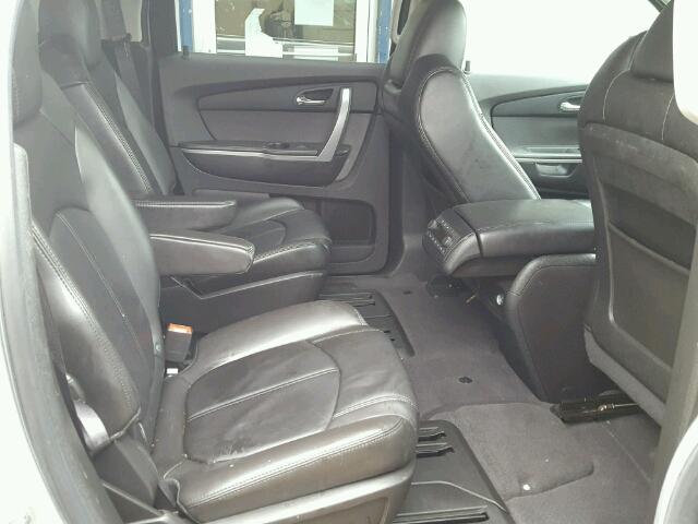 1GKLRMED4AJ184672 - 2010 GMC ACADIA SLT SILVER photo 6