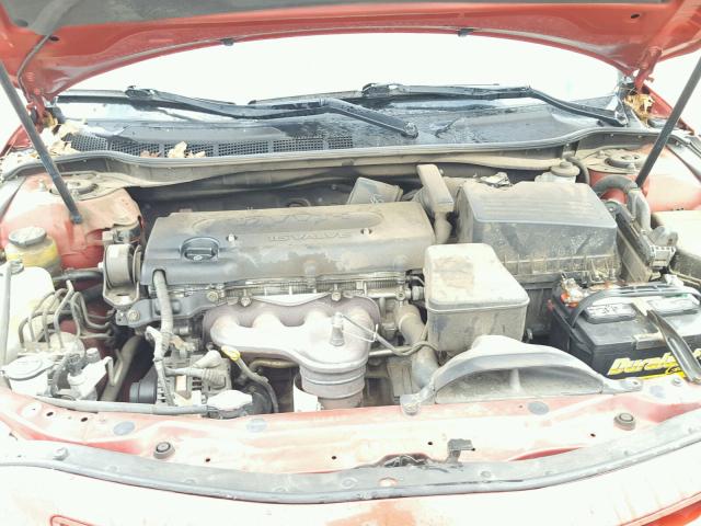 4T1BE46K87U182118 - 2007 TOYOTA CAMRY NEW RED photo 7