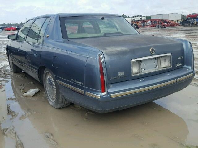 1G6KE54Y2XU803762 - 1999 CADILLAC DEVILLE DE BLUE photo 3