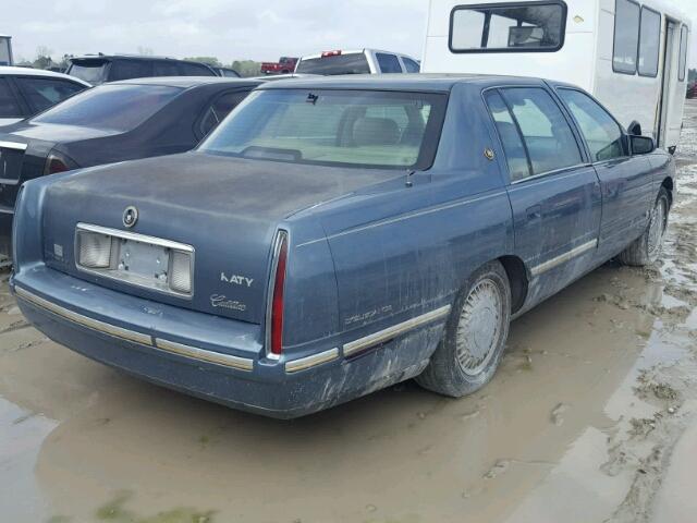 1G6KE54Y2XU803762 - 1999 CADILLAC DEVILLE DE BLUE photo 4