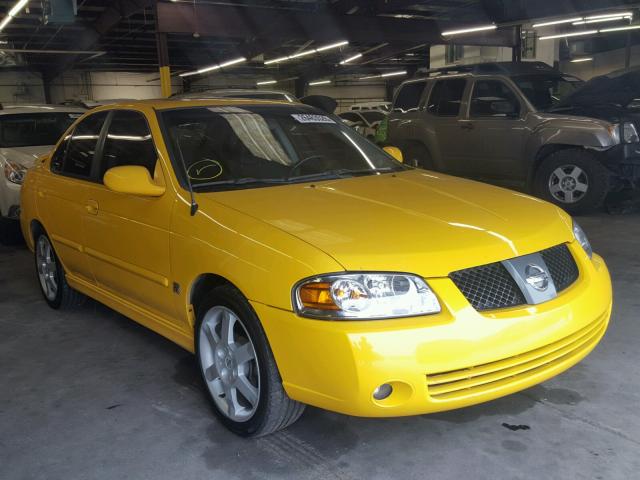 3N1AB51D86L556083 - 2006 NISSAN SENTRA SE- YELLOW photo 1