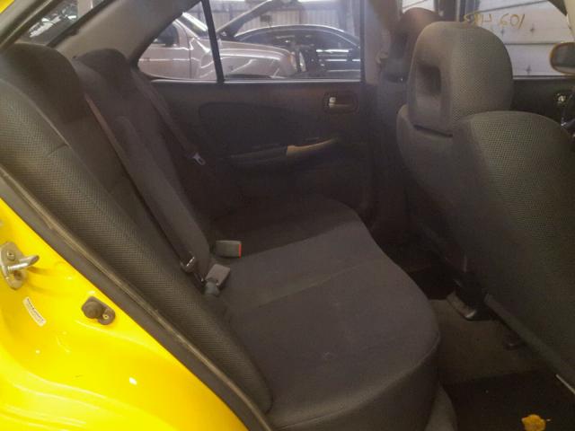 3N1AB51D86L556083 - 2006 NISSAN SENTRA SE- YELLOW photo 6