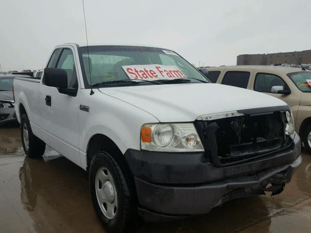 1FTRF12277KC15898 - 2007 FORD F150 WHITE photo 1