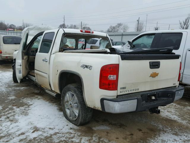 3GCPKTE74CG161063 - 2012 CHEVROLET SILVERADO WHITE photo 3