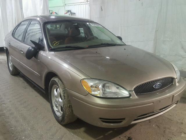 1FAFP53U76A200349 - 2006 FORD TAURUS SE TAN photo 1