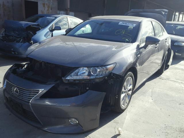 JTHBW1GG9D2006842 - 2013 LEXUS ES 300H GRAY photo 2