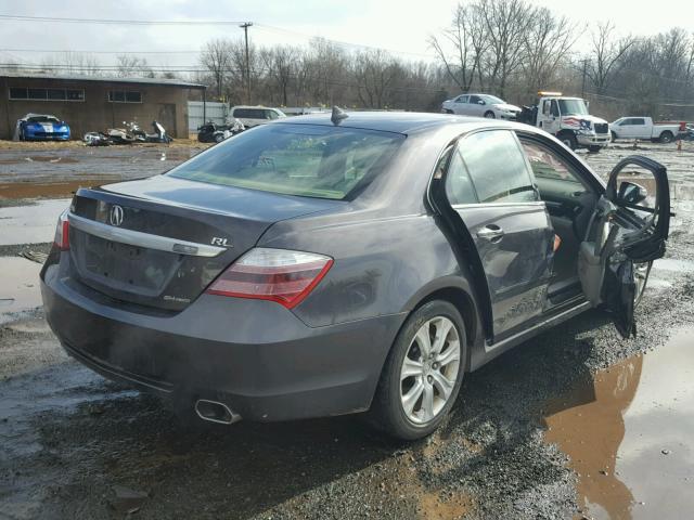 JH4KB2F61AC002803 - 2010 ACURA RL Grafit foto 4