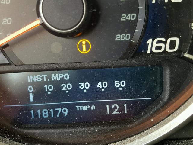 JH4KB2F61AC002803 - 2010 ACURA RL Grafit foto 8