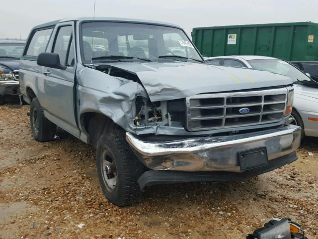 1FMEU15N5TLB80997 - 1996 FORD BRONCO U10 BLUE photo 1