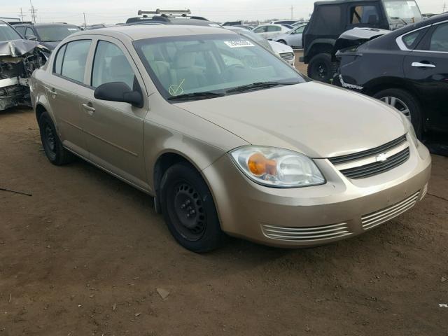 1G1AK52F457504104 - 2005 CHEVROLET COBALT GOLD photo 1