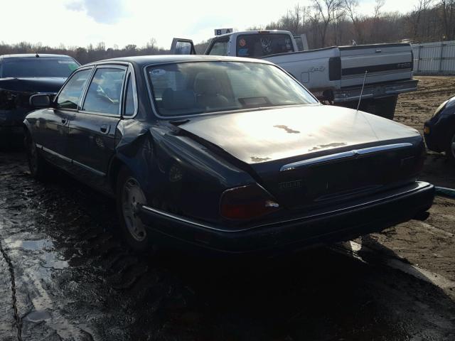 SAJHX1747SC751208 - 1995 JAGUAR XJ6 GREEN photo 3