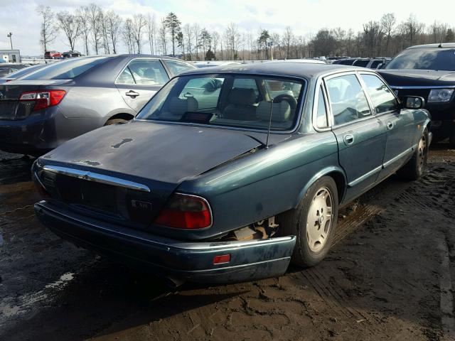 SAJHX1747SC751208 - 1995 JAGUAR XJ6 GREEN photo 4