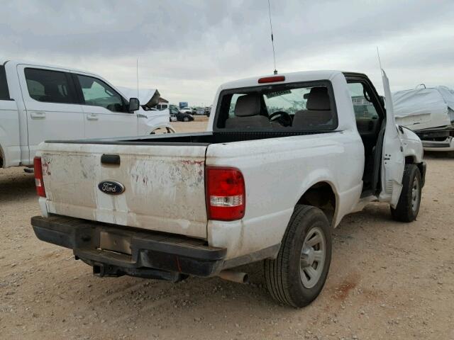 1FTKR1AD1BPA51958 - 2011 FORD RANGER WHITE photo 4