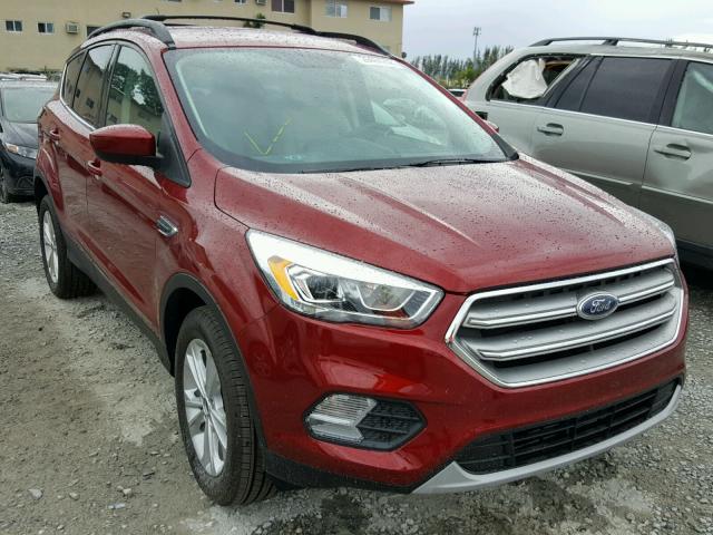 1FMCU9GD7HUF00624 - 2017 FORD ESCAPE SE RED photo 1