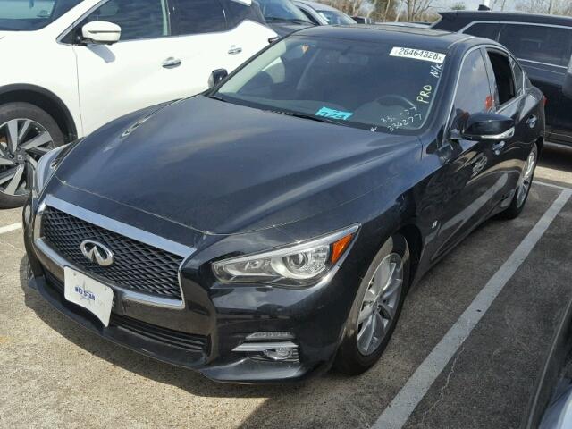 JN1BV7AP7FM336277 - 2015 INFINITI Q50 BASE Negro foto 2