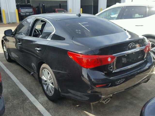 JN1BV7AP7FM336277 - 2015 INFINITI Q50 BASE Negro foto 3